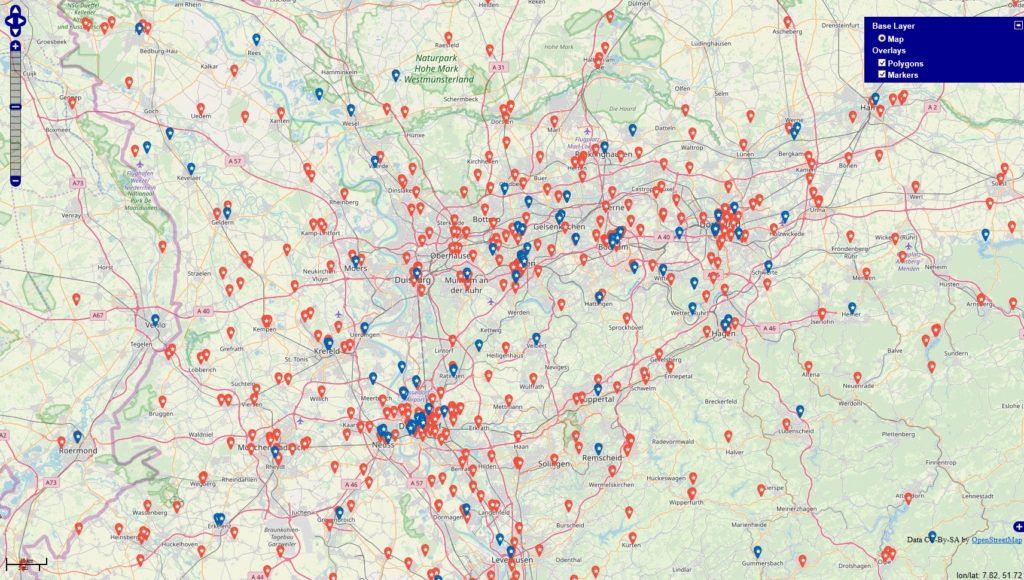 Influencermarketing: Eine Dichteanalyse basierend auf InstaLOC2.0-Datenbanken